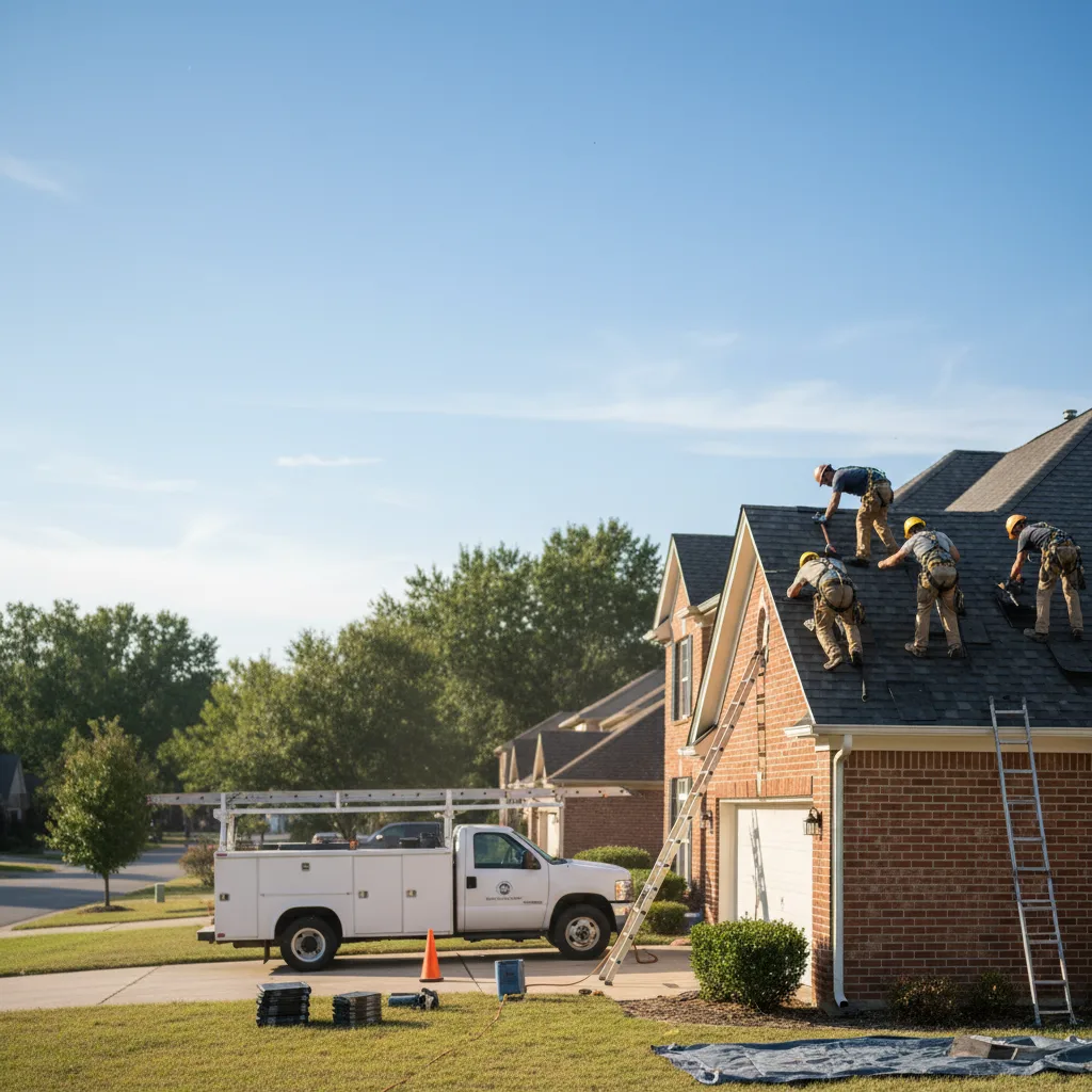 Roof Repair in Muscadine